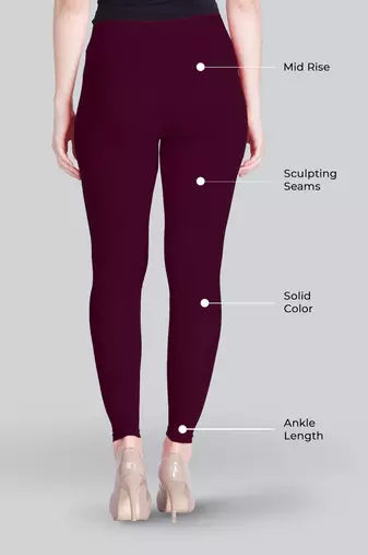 Lyra Multicolour Free Size Ankle Leggings