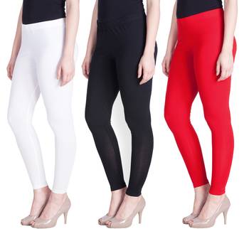 Lyra Multicolour Free Size Ankle Leggings 1