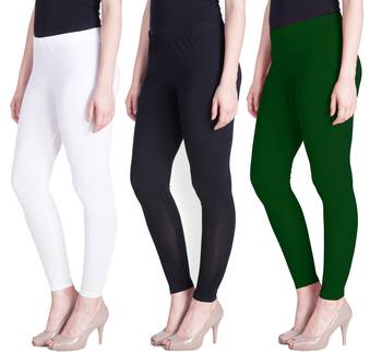 Lyra Multicolour Free Size Ankle Leggings 1