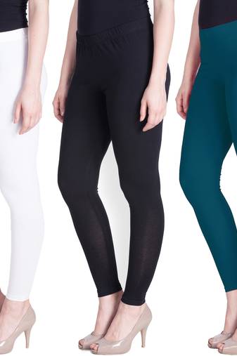 Lyra Multicolour Free Size Ankle Leggings