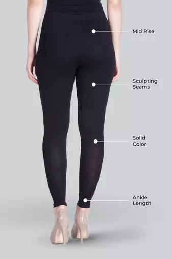 Lyra Multicolour Free Size Ankle Leggings