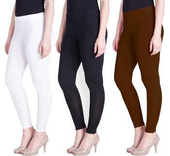 Lyra Multicolour Free Size Ankle Leggings 1