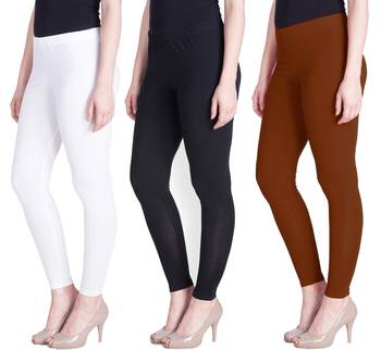 Lyra Multicolour Free Size Ankle Leggings 1