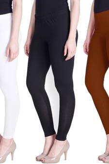 Lyra Multicolour Free Size Ankle Leggings