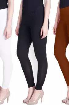 Lyra Multicolour Free Size Ankle Leggings