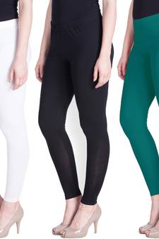 Lyra Multicolour Free Size Ankle Leggings
