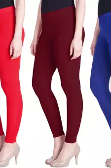 Lyra Multicolour Free Size Ankle Leggings