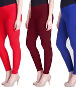 Lyra Multicolour Free Size Ankle Leggings