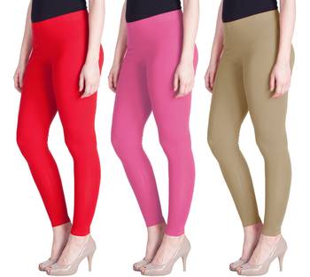 Lyra Multicolour Free Size Ankle Leggings 1