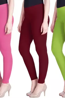 Lyra Multicolour Free Size Ankle Leggings