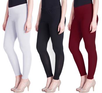 Lyra Multicolour Free Size Ankle Leggings 1