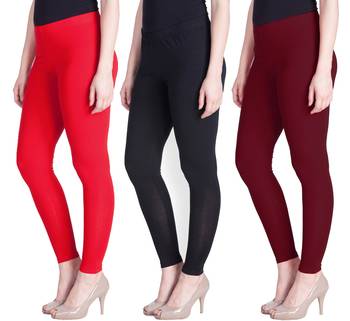 Lyra Multicolour Free Size Ankle Leggings 1