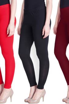 Lyra Multicolour Free Size Ankle Leggings