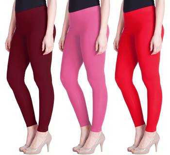 Lyra Multicolour Free Size Ankle Leggings 1