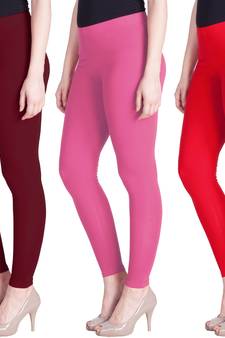 Lyra Multicolour Free Size Ankle Leggings