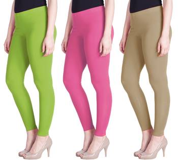 Lyra Multicolour Free Size Ankle Leggings 1