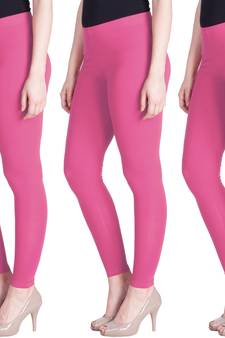 Lyra Romantic Rani Free Size Ankle Leggings