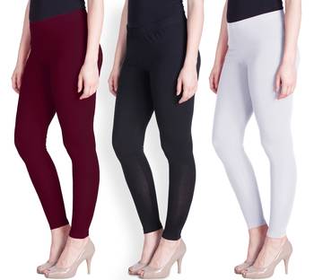 Lyra Multicolour Free Size Ankle Leggings 1