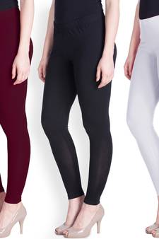 Lyra Multicolour Free Size Ankle Leggings