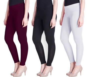 Lyra Multicolour Free Size Ankle Leggings 1
