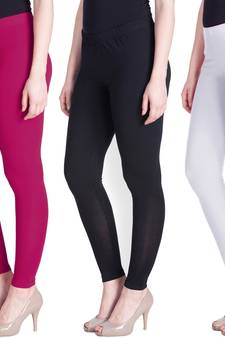 Lyra Multicolour Free Size Ankle Leggings