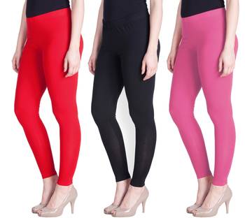 Lyra Multicolour Free Size Ankle Leggings 1