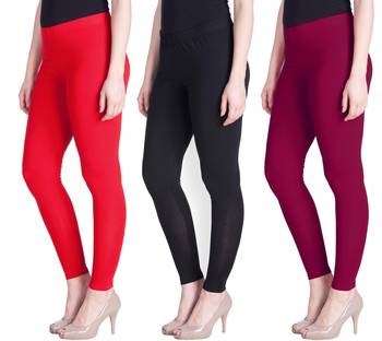 Lyra Multicolour Free Size Ankle Leggings 1