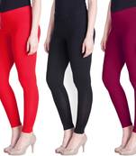 Lyra Multicolour Free Size Ankle Leggings