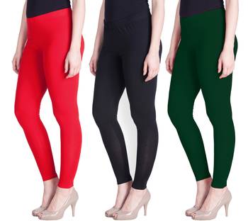 Lyra Multicolour Free Size Ankle Leggings 1