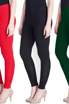 Lyra Multicolour Free Size Ankle Leggings