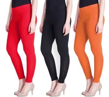 Lyra Multicolour Free Size Ankle Leggings 1