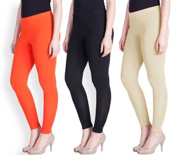 Lyra Multicolour Free Size Ankle Leggings 1