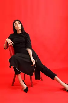 EMAYA cotton Kurti and Pant For Women