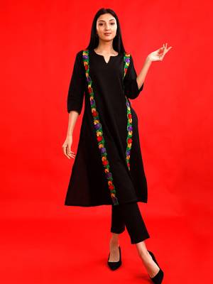 EMAYA cotton Kurti and Pant For Women 1