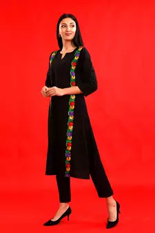 EMAYA cotton Kurti and Pant For Women
