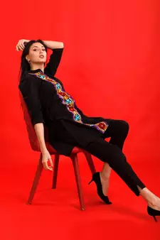 EMAYA cotton Kurti and Pant For Women