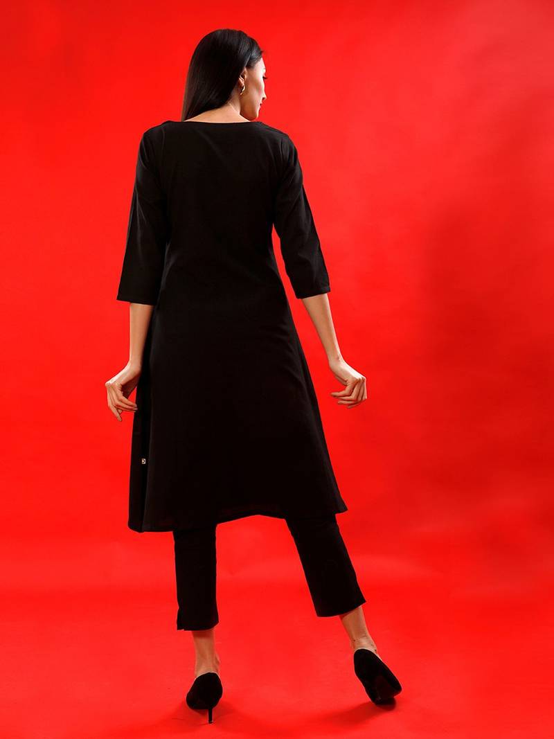 EMAYA cotton Kurti and Pant For Women