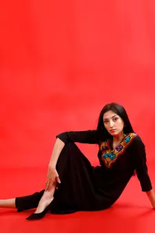 EMAYA cotton Kurti and Pant For Women