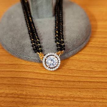 White mangalsutra 3