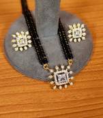 White mangalsutra
