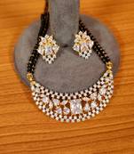 White mangalsutra