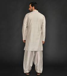 Embroidered Kurta With Churidar