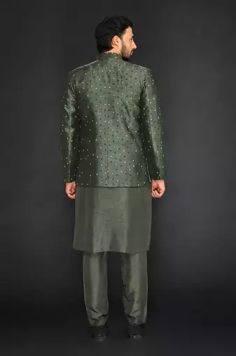 Bandgala With Kurta And Slim Pant