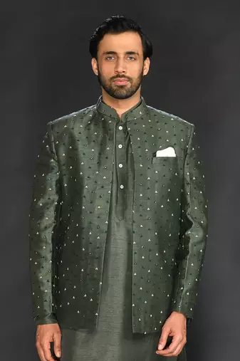 Bandgala With Kurta And Slim Pant