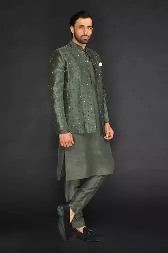 Bandgala With Kurta And Slim Pant