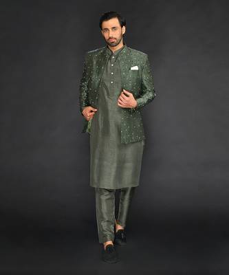 Bandgala With Kurta And Slim Pant 5