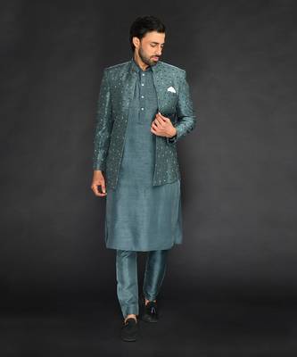 Bandgala With Kurta And Slim Pant 1