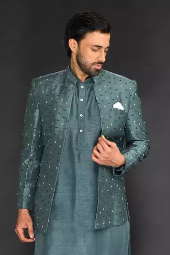 Bandgala With Kurta And Slim Pant