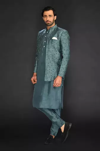 Bandgala With Kurta And Slim Pant