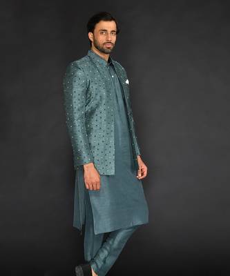 Bandgala With Kurta And Slim Pant 5